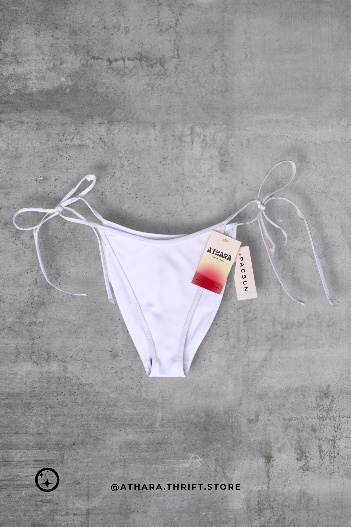 Calzón Blanco Ajustable Pacsun