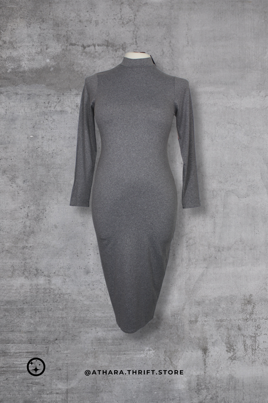 Maxi vestido gris