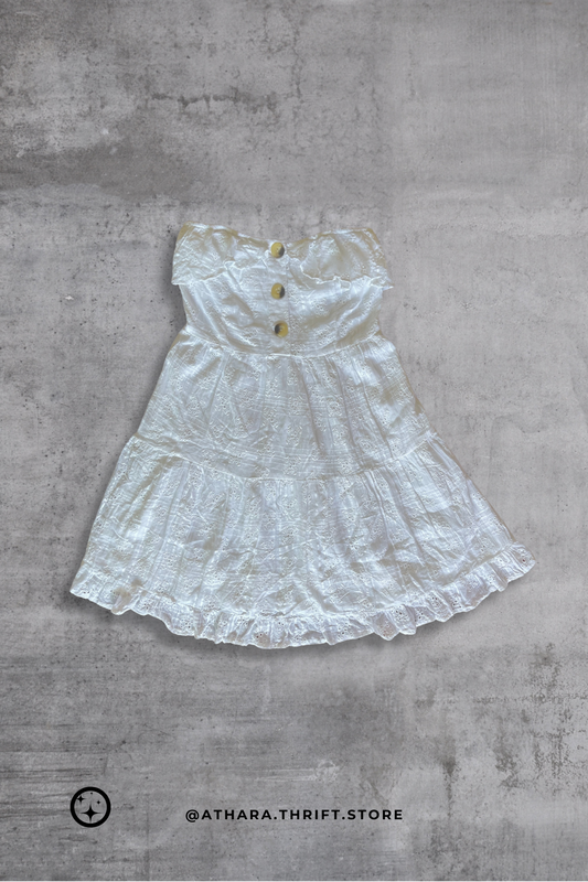 Vestido strapless asos