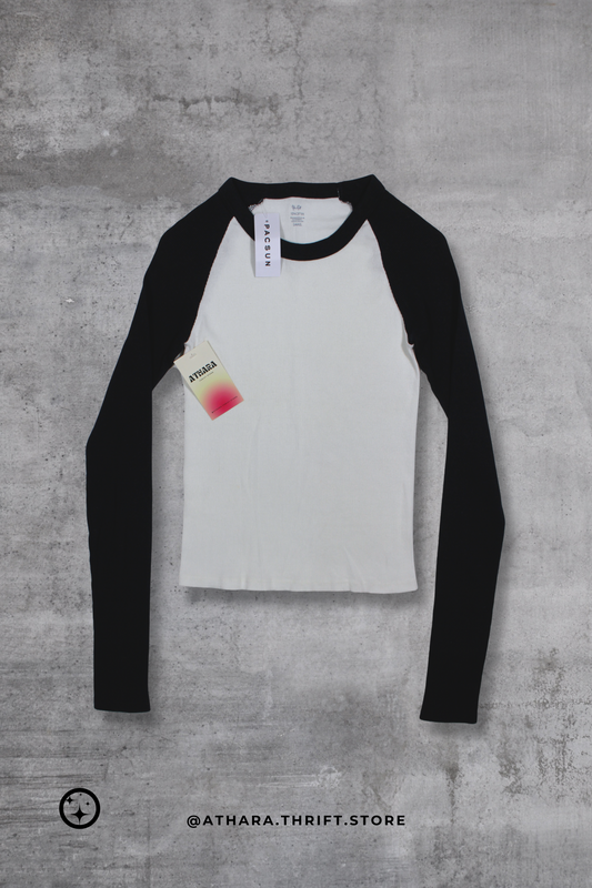 Blusa bicolor