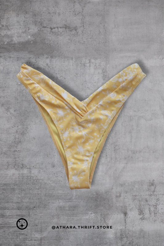 Calzón Amarillo Floral Pacsun