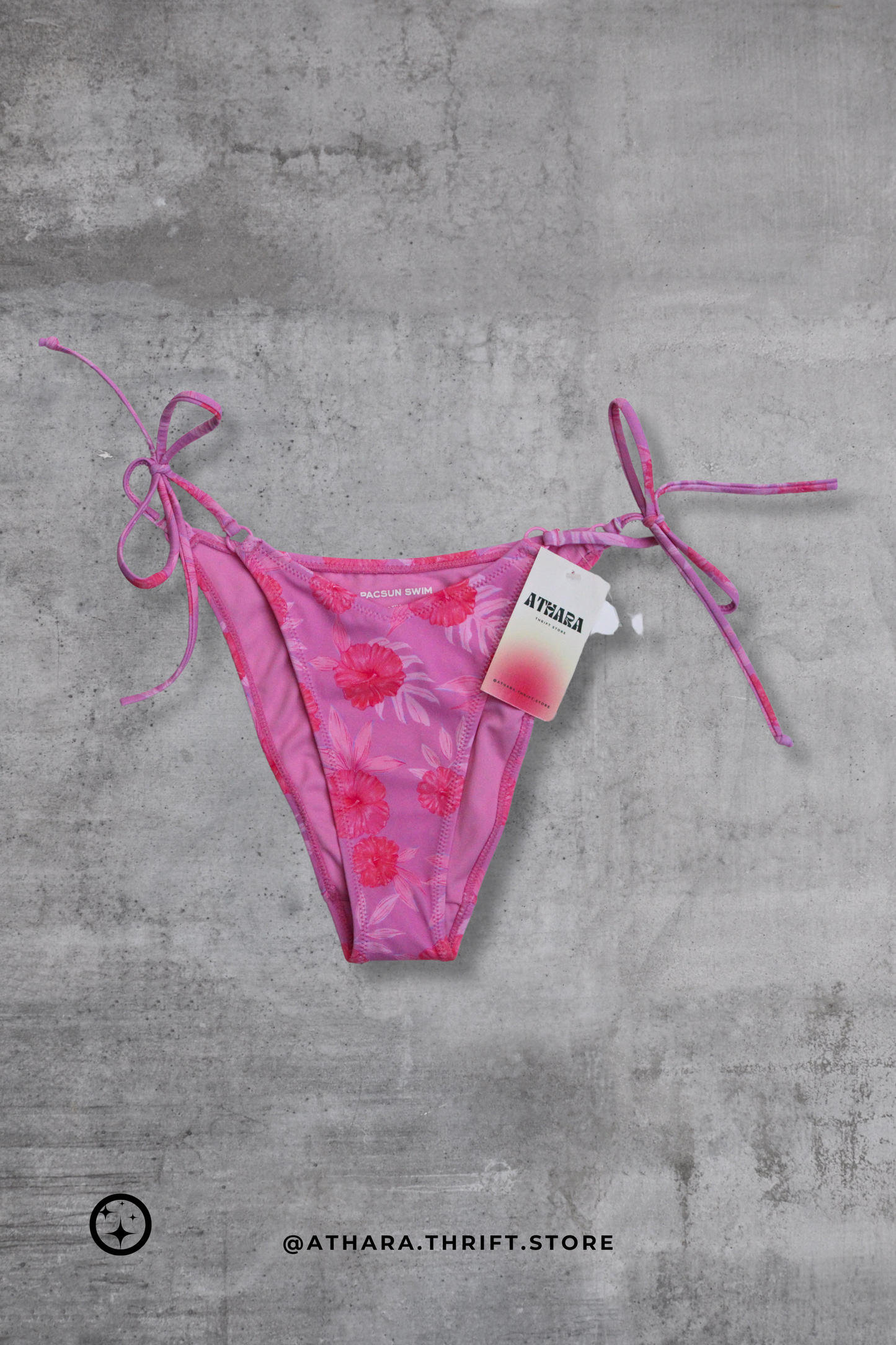 Calzón Rosa Floral Pacsun