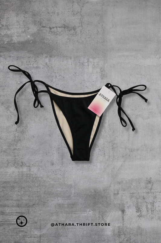 Calzón Negro Ajustable Pacsun