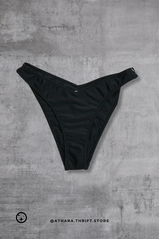 Calzón Negro con Costura Pacsun
