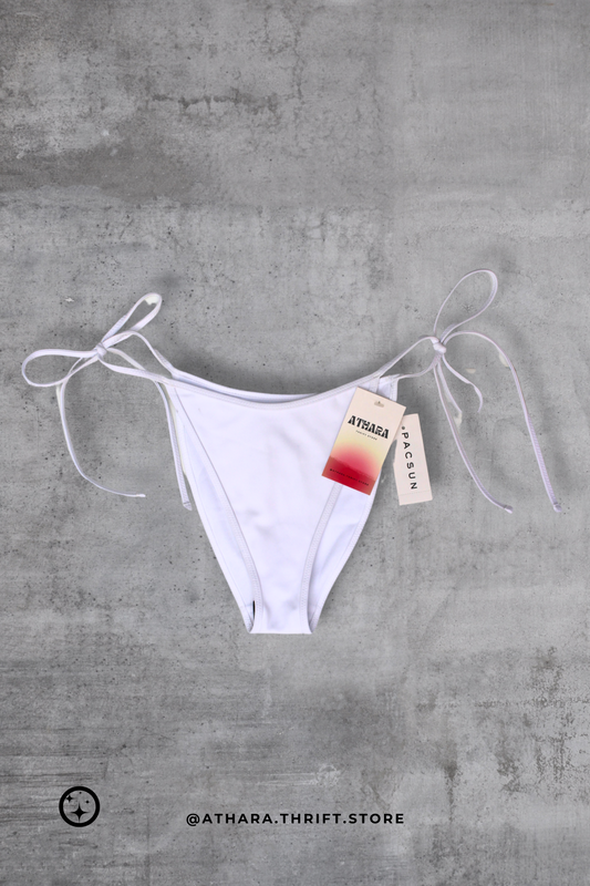 Calzón Blanco Ajustable Pacsun