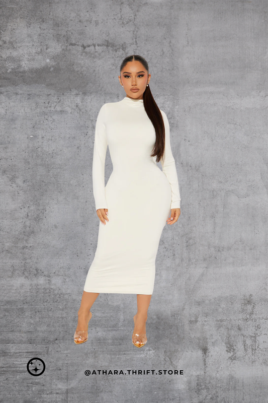 Maxi Vestido Hueso